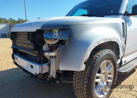 2024 Land Rover Defender 110 P300 из США, поврежденный, VIN SALEJ7EX7R2288207